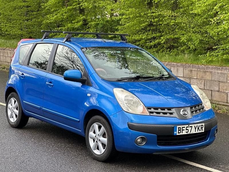 Used Nissan Note SE 87 HP (63 kW) 2007 Blue Hatchback