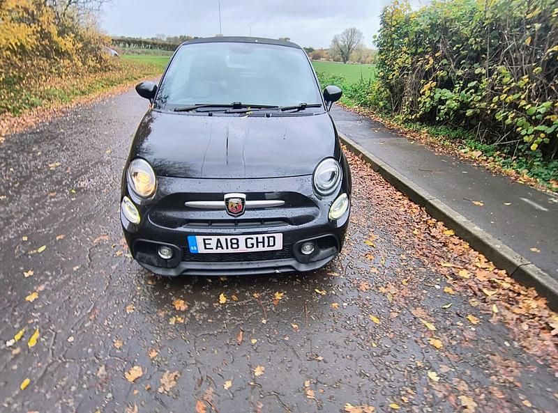 Used Abarth 595 145 HP (106 kW) 2018 Black Cabriolet