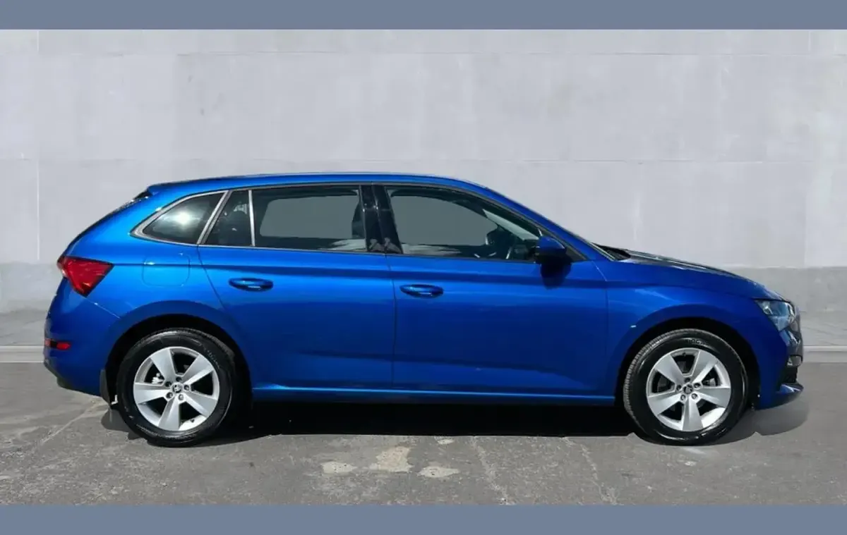 Used Skoda Scala SE 110 HP (80 kW) 2022 Blue Hatchback