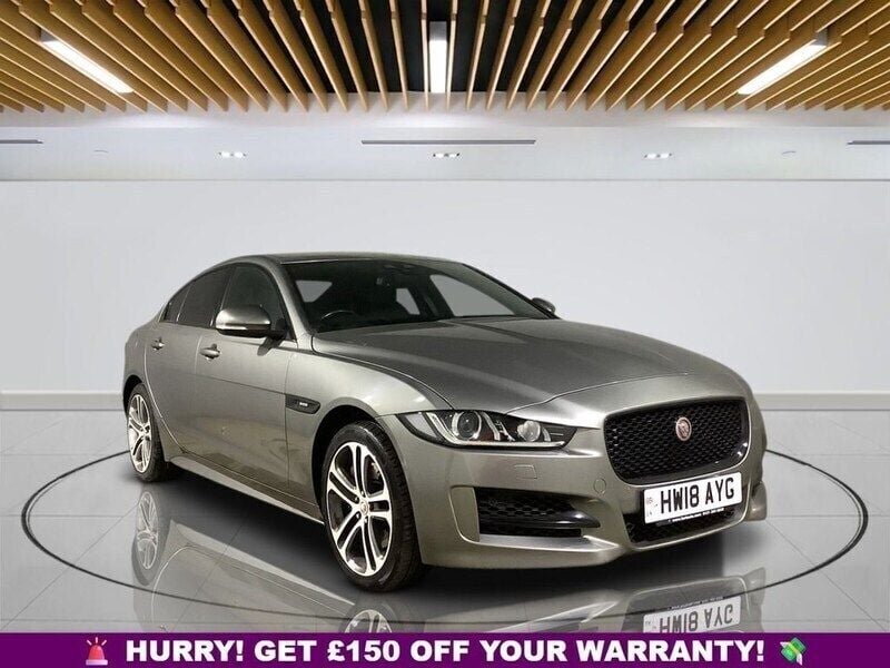 Silver Used 2019 Jaguar XE R-Sport Sedan | £14,099 (Fair price) - Image 1/3