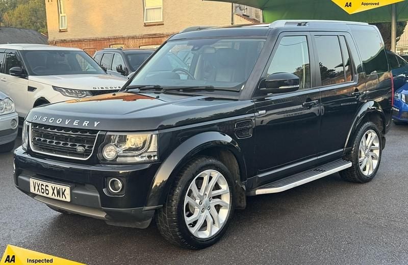 Black Used 2016 Land Rover Discovery 4 Landmark SUV | £23,995 (Expensive) - Image 1/2