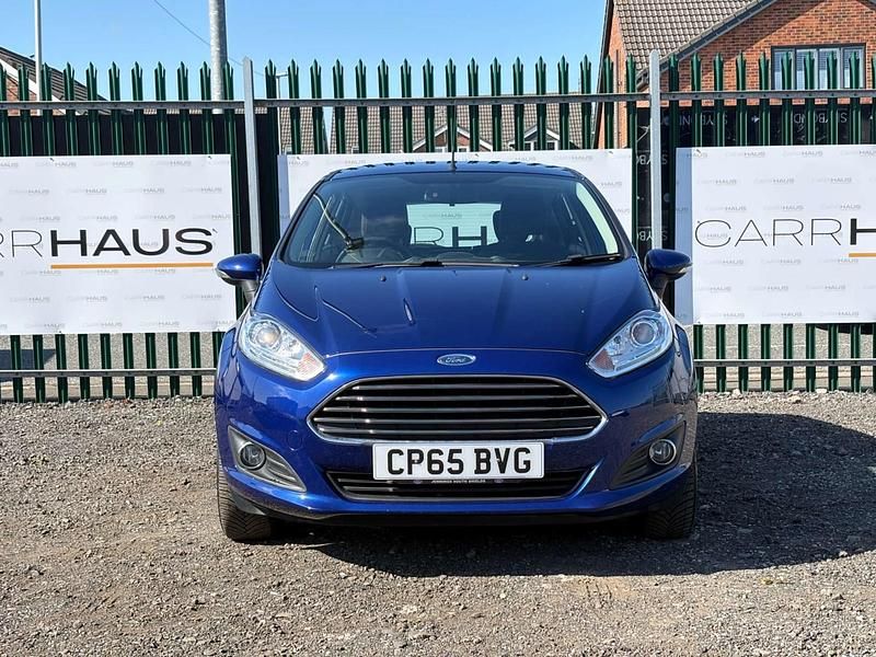 Usado Ford Fiesta Zetec 2016 Azul Citadino