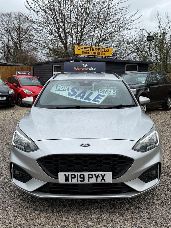 Used Ford Focus ST-Line 125 HP (91 kW) 2019 Silver Estate