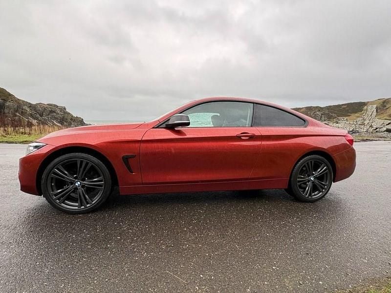 Used BMW 420 Sport Line 190 HP (139 kW) 2017 Orange Coupe