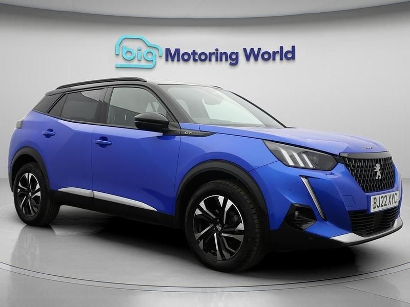 Blue Used 2022 Peugeot 2008 GTi SUV | £15,500 (Good price) - Image 1/4