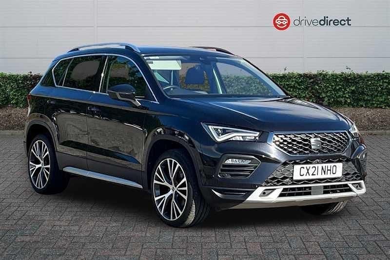 Black Used 2021 Seat Ateca Xperience Lux SUV | £17,580 (Fair price) - Image 1/4