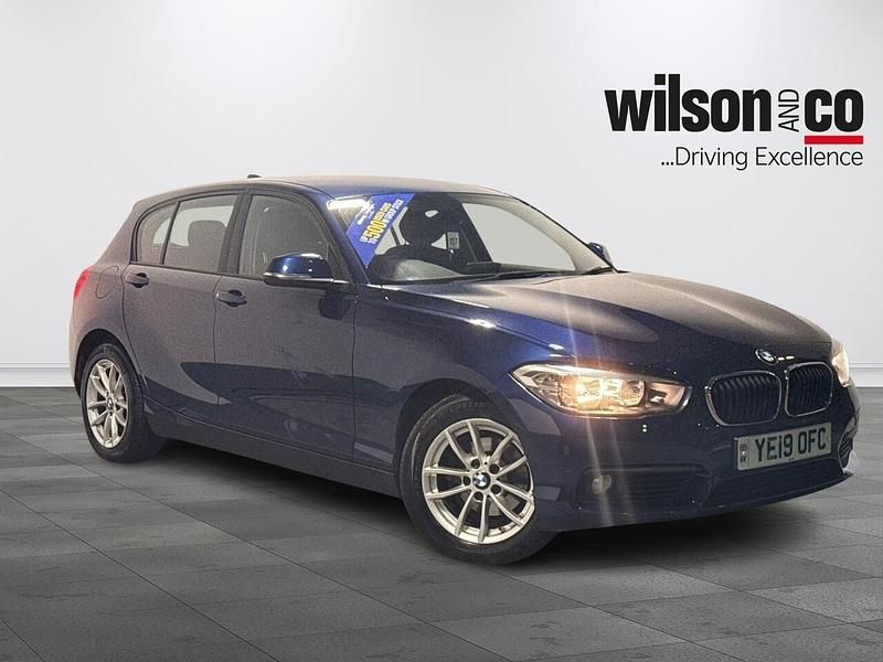 Used BMW 118 Comfort Edition 136 HP (100 kW) 2019 Blue Hatchback