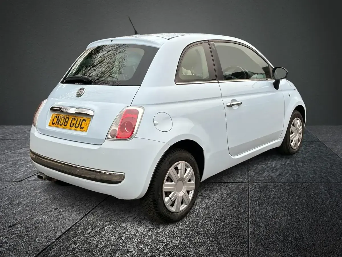 Used Fiat 500 Pop 69 HP (50 kW) 2008 Blue Hatchback