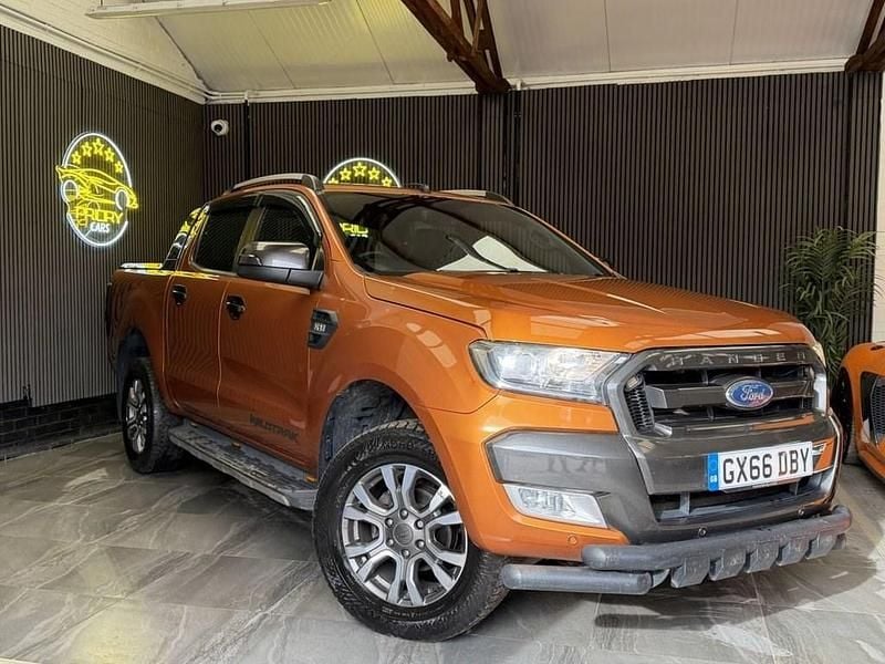 Used Ford Ranger Wildtrack 2016 Orange Pickup
