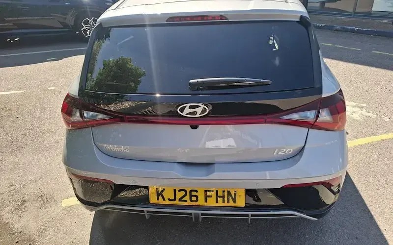 Used Hyundai i20 Blackline 90 HP (66 kW) 2026 Lumen grey Hatchback