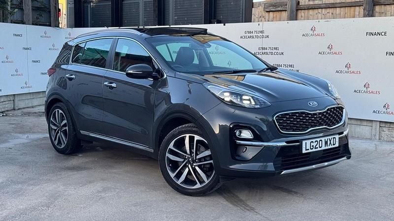 Grey Used 2020 Kia Sportage SUV | £13,495 (Good price) - Image 1/4