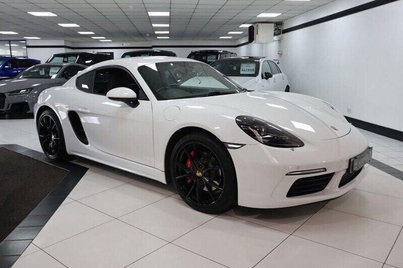 White Used 2017 Porsche 718 Cayman Coupe | £37,949 (Fair price) - Image 1/4