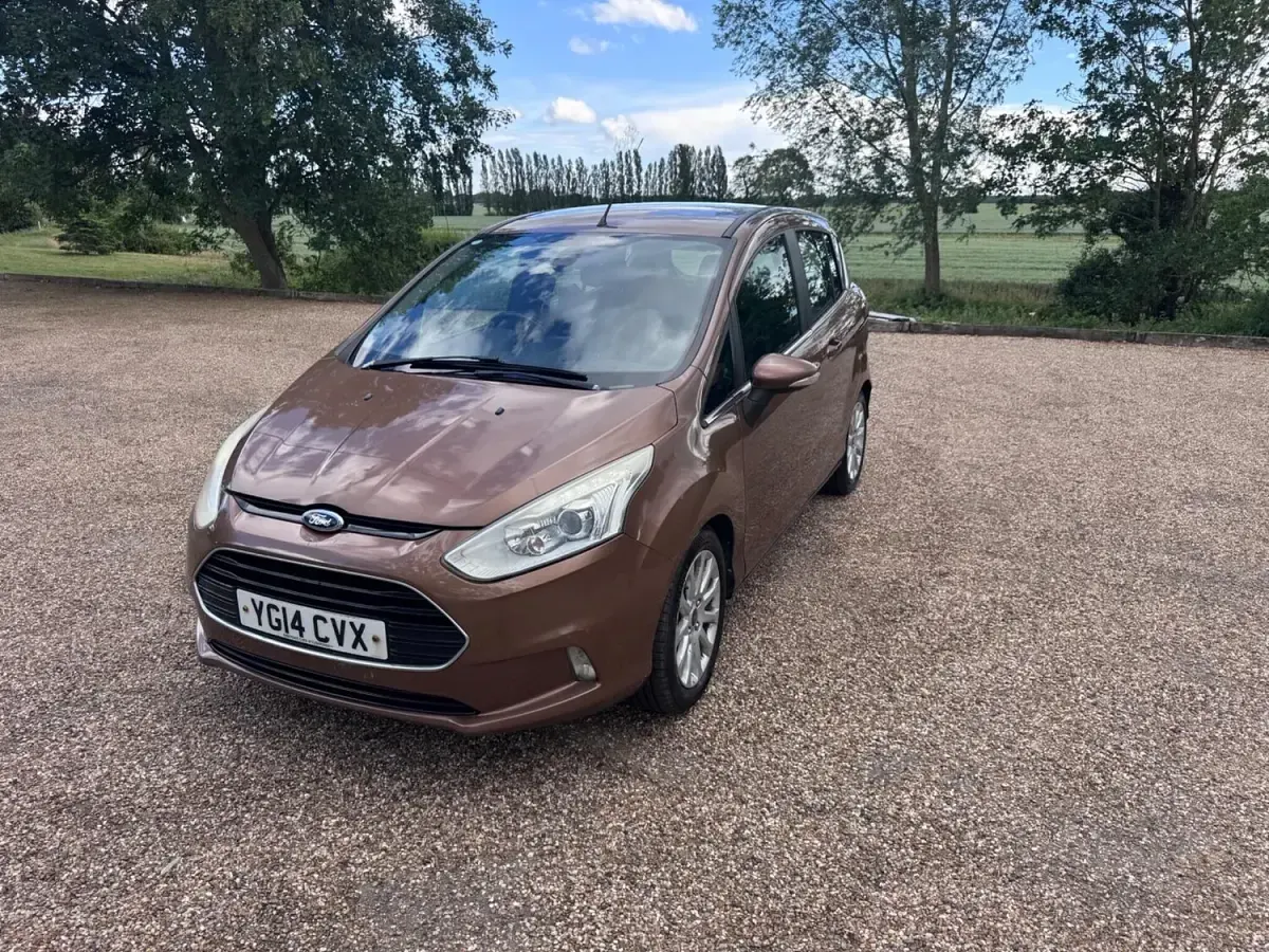 Used Ford B-MAX Titanium 95 HP (69 kW) 2014 Gold MPV