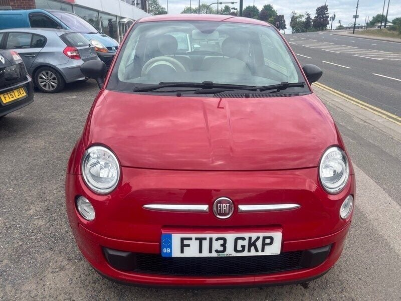 Red Used 2013 Fiat 500 Pop Hatchback | £3,395 (Super price) - Image 1/4