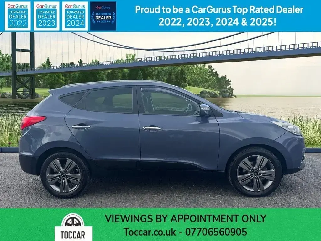 Used Hyundai ix35 Premium 134 HP (98 kW) 2014 Blue SUV