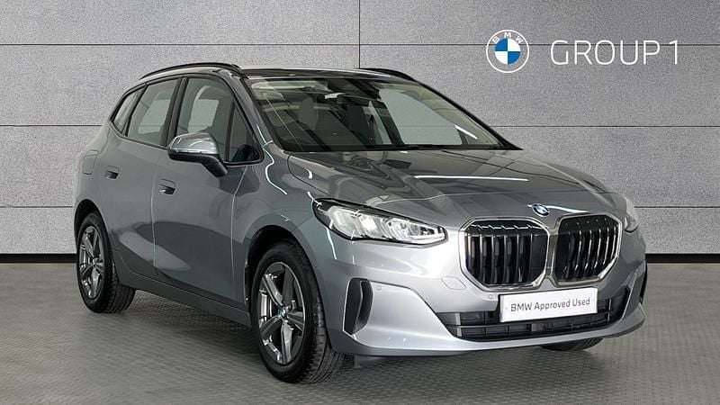 Grey Used 2022 BMW 218 Active Tourer Sport Line MPV | £23,795 (Fair price) - Image 1/4