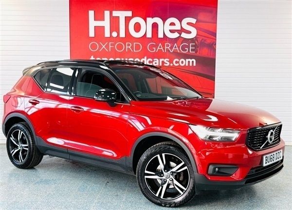 Red Used 2018 Volvo XC40 R-Design SUV | £17,195 (Fair price) - Image 1/1