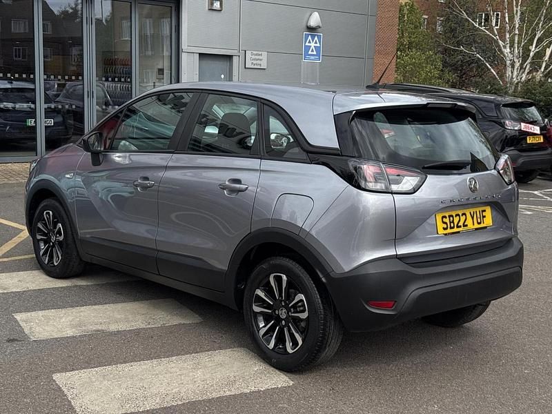 Used Vauxhall Crossland Design Edition 82 HP (60 kW) 2022 Grey SUV