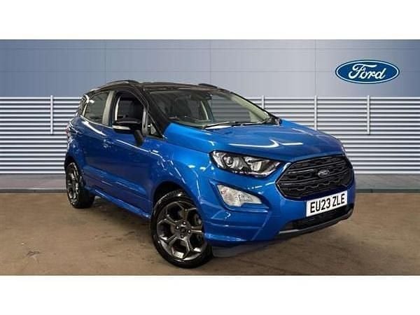 Blue Used 2022 Ford Ecosport ST-Line SUV | £13,291 (Fair price) - Image 1/4