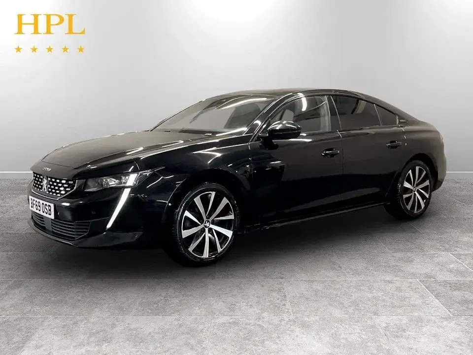 Used Peugeot 508 GT-line 130 HP (95 kW) 2020 Black Hatchback