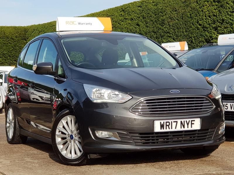Grey Used 2017 Ford C-MAX Titanium MPV | £8,495 (Expensive) - Image 1/4