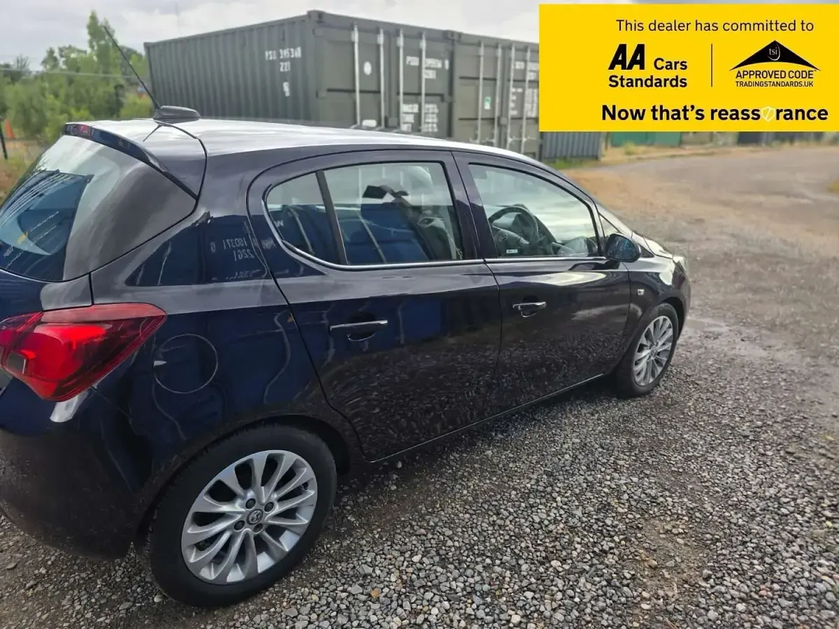 Used Vauxhall Corsa 90 HP (66 kW) 2018 Blue Hatchback
