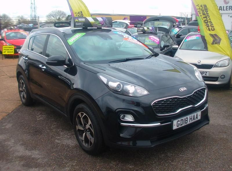 Used Kia Sportage 134 HP (98 kW) 2018 Black SUV