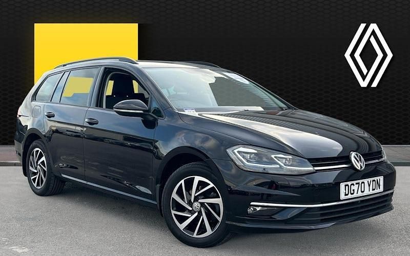 Used VW Golf VII Edition 150 HP (110 kW) 2020 Black Estate