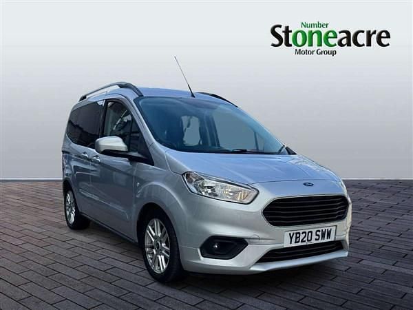 Silver Used 2020 Ford Tourneo Courier Titanium MPV | £12,500 (A bit pricey) - Image 1/4