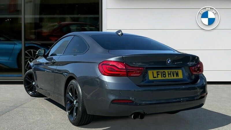 Used BMW 420 Sport Line 181 HP (133 kW) 2018 Grey Coupe