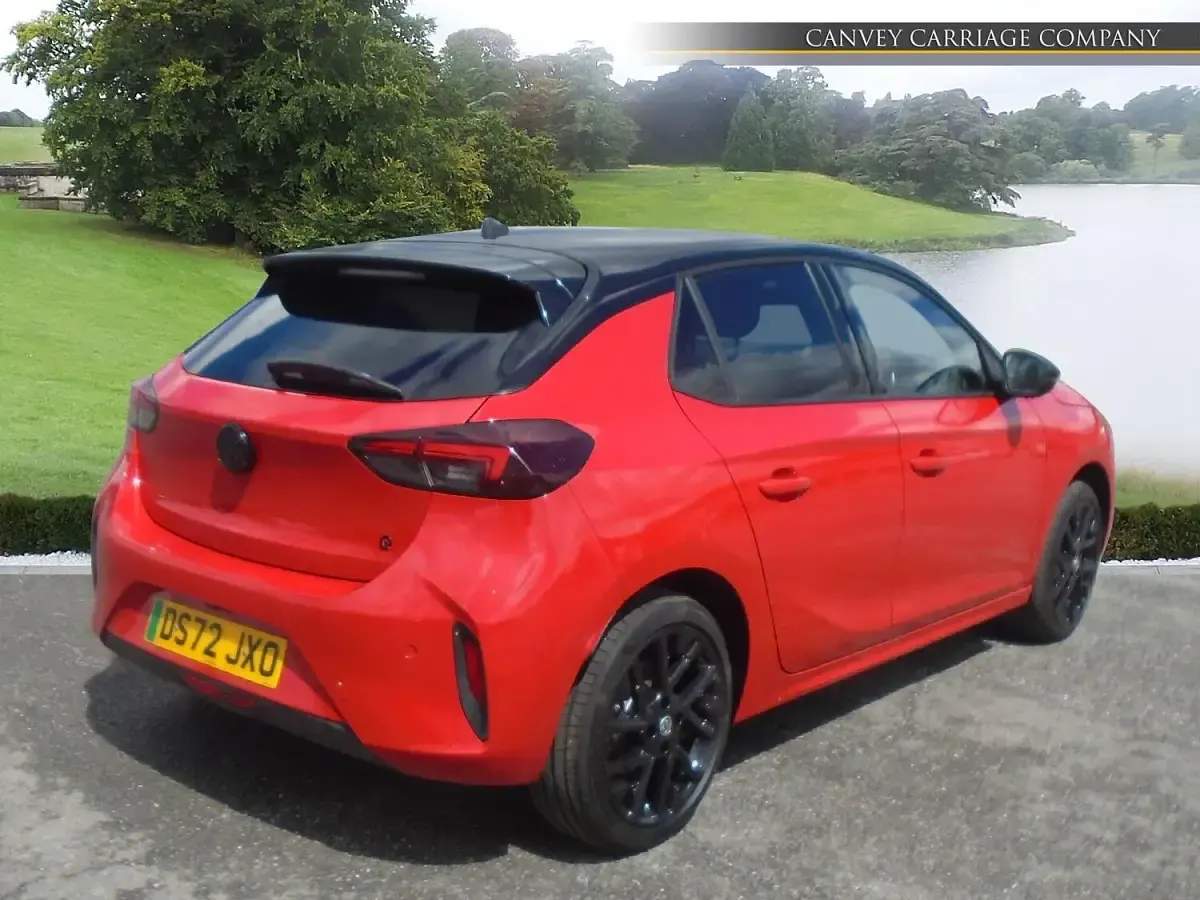 Used Vauxhall Corsa-e Edition 100 kW (136 HP) 2022 Red Hatchback