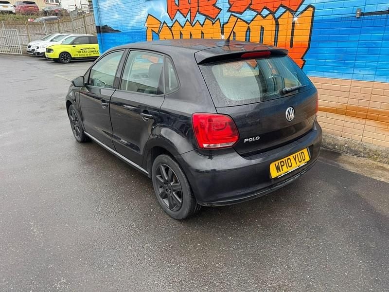 Used VW Polo SE 70 HP (51 kW) 2010 Black Hatchback