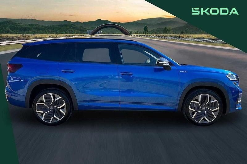 New Skoda Kodiaq SportLine 110 HP (80 kW) 2025 Race blue metallic SUV