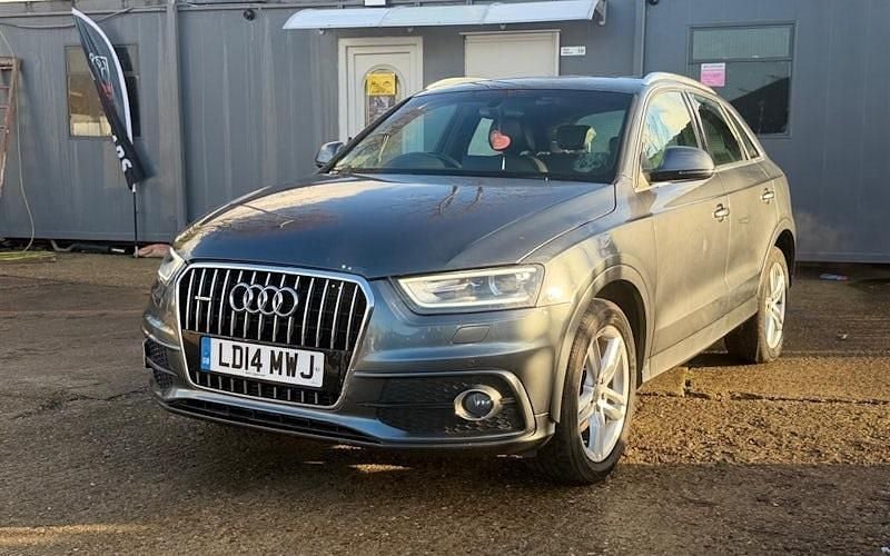 Used Audi Q3 S-Line 170 HP (125 kW) 2014 Grey SUV