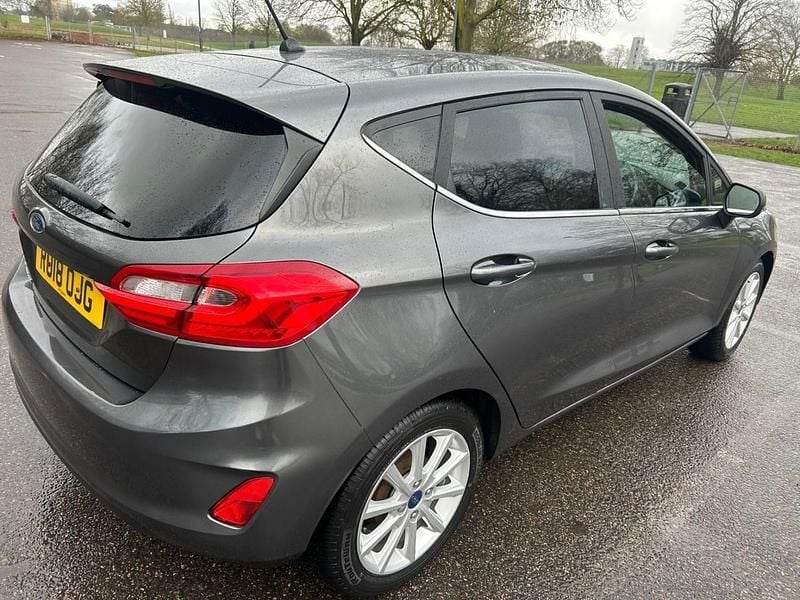Used Ford Fiesta Titanium 2018 Grey Hatchback