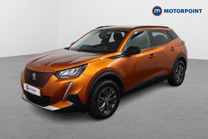 Used Peugeot e-2008 Active+ 100 kW (136 HP) 2022 Orange SUV