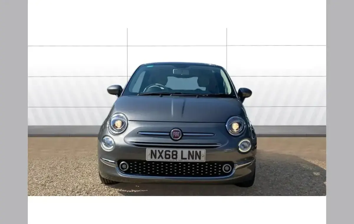 Used Fiat 500 Lounge 68 HP (50 kW) 2018 Grey Hatchback