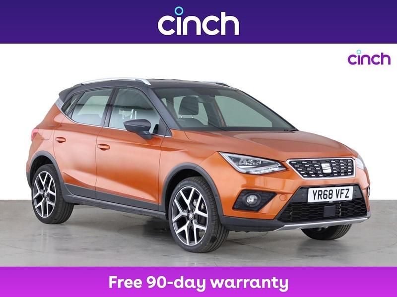 Orange Used 2018 Seat Arona XCELLENCE Lux SUV | £10,399 (Fair price) - Image 1/3