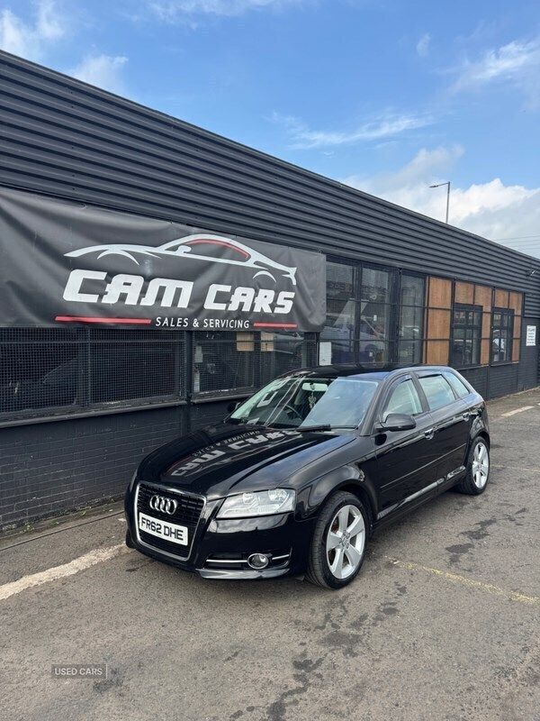 Black Used 2013 Audi A3 Sport Hatchback | £3,250 (Fair price) - Image 1/4