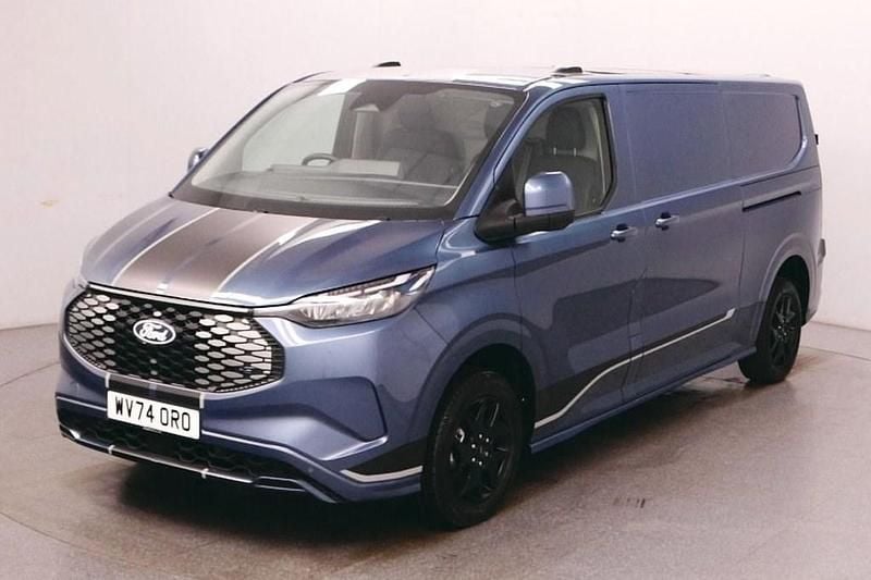 Blue New 2024 Ford Transit Sport Van | £28,490 (A bit pricey) - Image 1/4