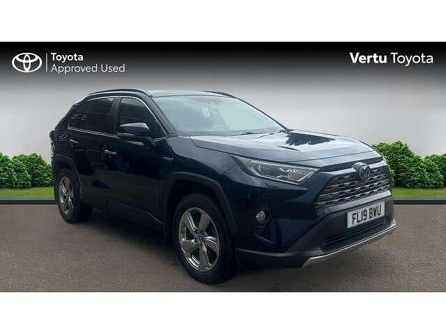 Blue Used 2019 Toyota RAV4 Hybrid SUV | £24,353 (A bit pricey) - Image 1/4