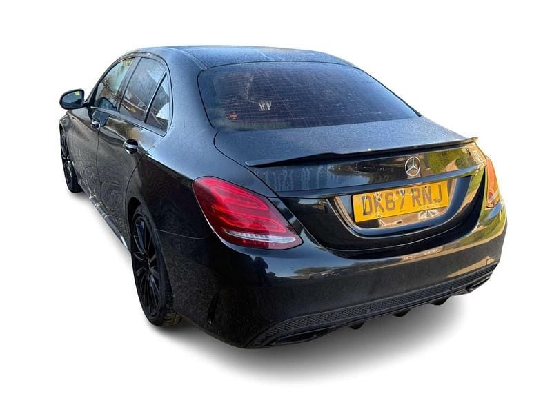 Used Mercedes C300 AMG Line Premium 2017 Black Sedan