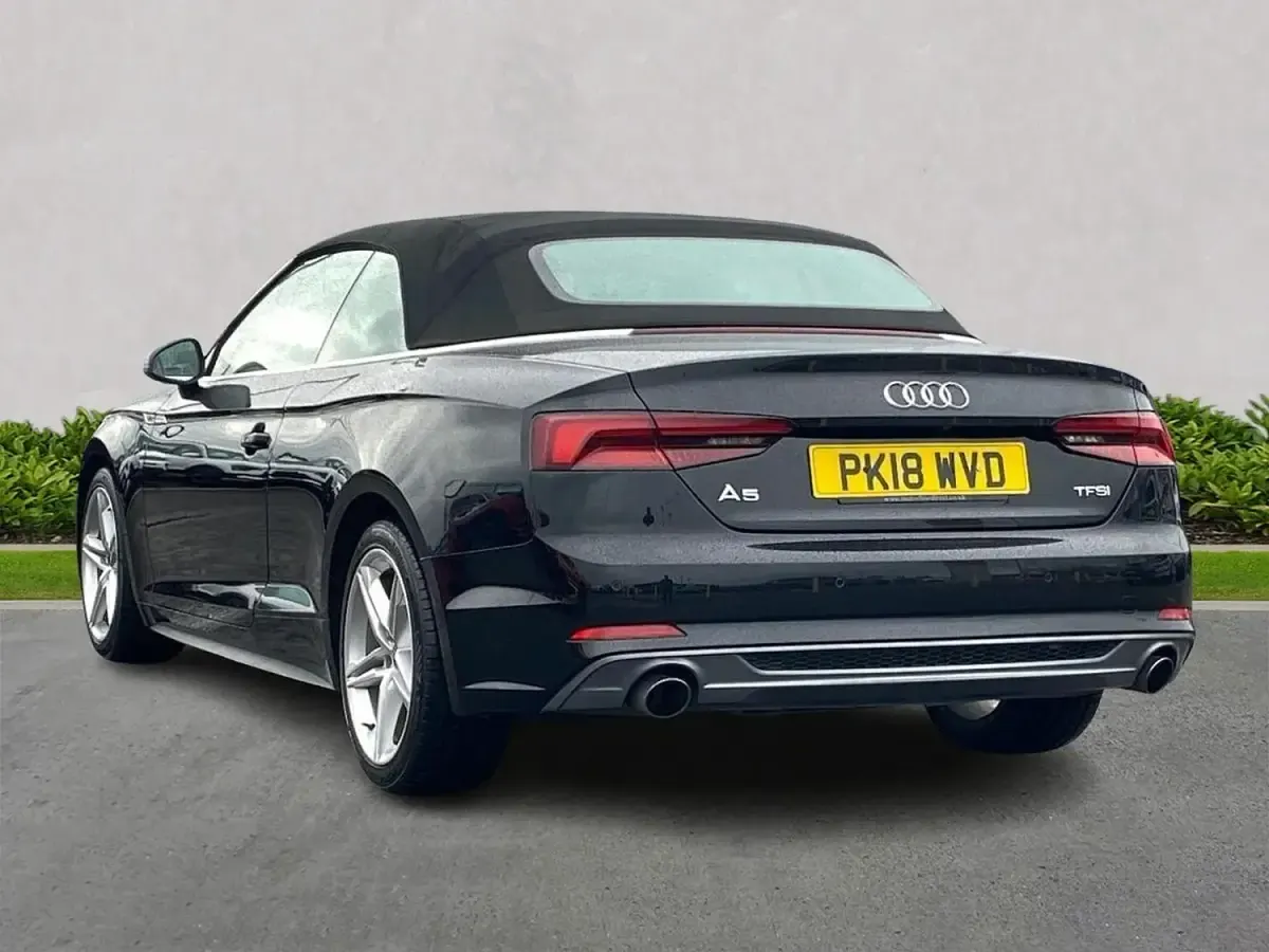 Używany Audi A5 Cabriolet S-Line 190 KM (139 kW) 2018 Czarny Kabriolet