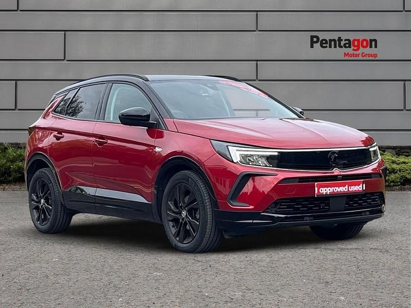 Red Used 2022 Vauxhall Grandland X GS Line SUV | £16,997 (Fair price) - Image 1/4