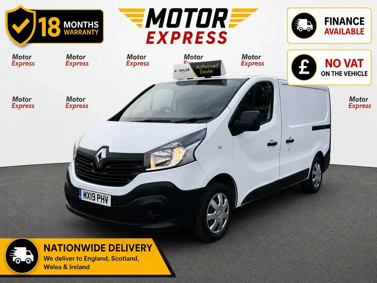 Used Renault Trafic Business 120 HP (88 kW) 2019 White MPV