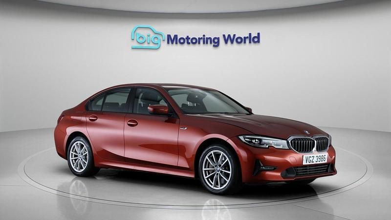Orange Used 2021 BMW 330e Sedan | £14,700 (Super price) - Image 1/4