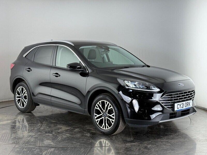 Black Used 2021 Ford Kuga Titanium SUV | £17,300 (Good price) - Image 1/3