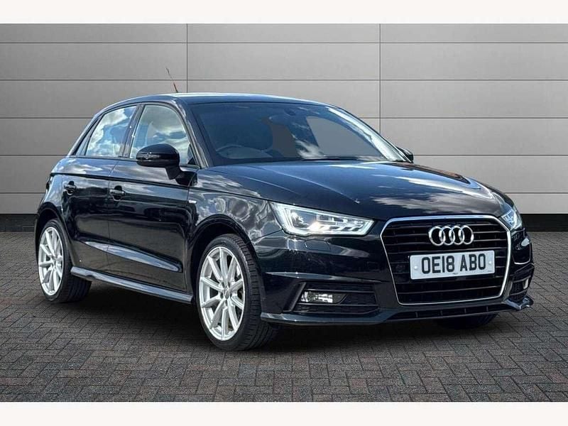 Black Used 2018 Audi A1 S-Line Hatchback | £9,750 (Fair price) - Image 1/4