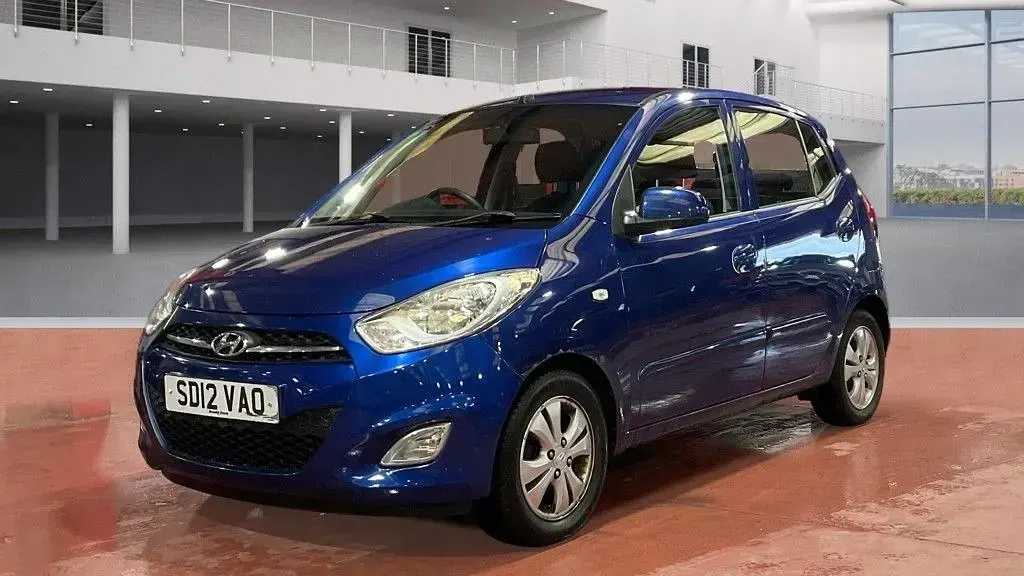 Usado Hyundai i10 Active 85 HP (62 kW) 2012 Azul Citadino