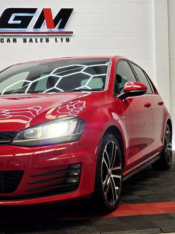 Used VW Golf VII GTD 150 HP (110 kW) 2013 Red Hatchback